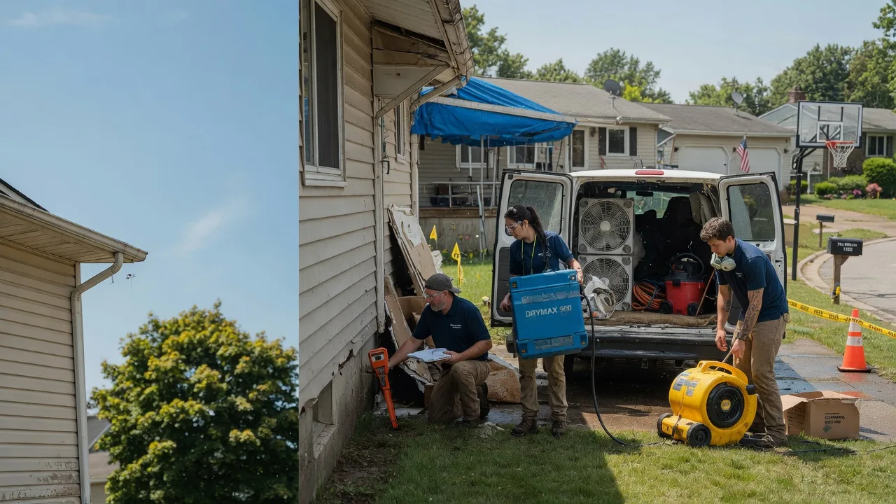 Ceiling Leak Cleanup in Parkton, MD near me
